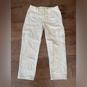 American Eagle Outfitters beige cargo pants
